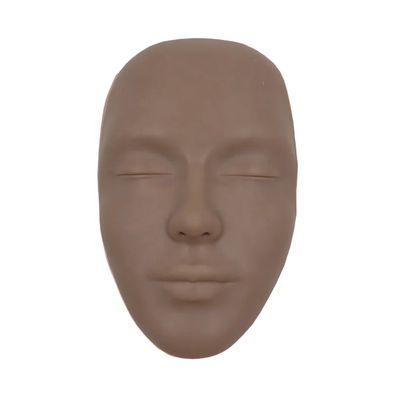 Realistic Mannequin Female Head Tattoo Silicone Full Face Mannequin