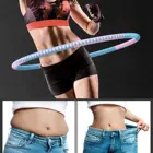 Hoop Black Wholesale Adults Detachable Slimming Hula Circle Adjustable Hula Ring Colorful Weighted Hoola Ring Hoop