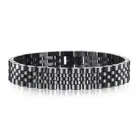 Silver Bangle 2021 Popular Custom Silver Cuff Hand Bangle 316L Stainless Steel Jewelry Men Engraved Chain Bracelet