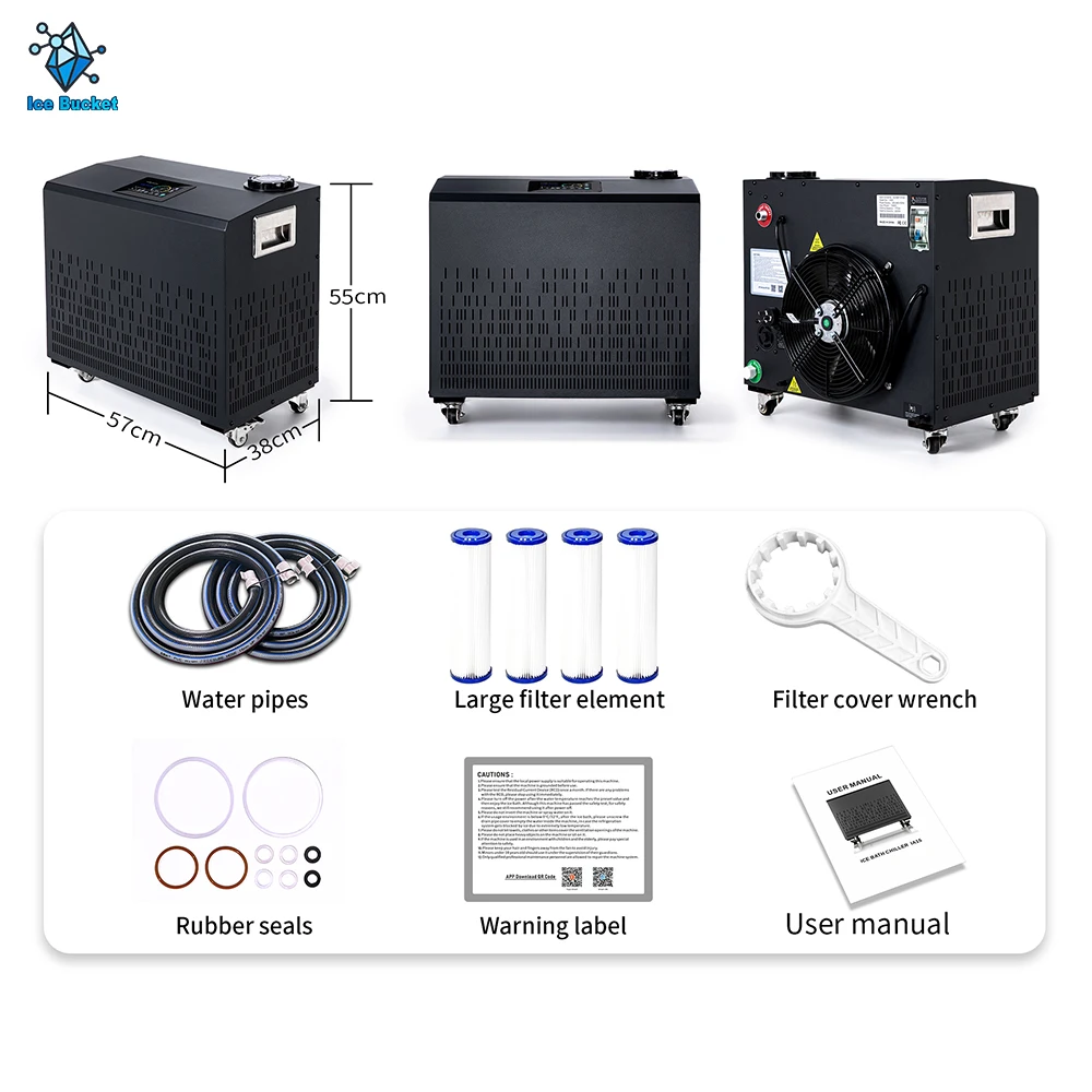 Ice Bath Chiller, 0.8hp, 110 V, 2120W - detail 6