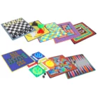 Amazon Top Seller Classic Family Board Game Collection For Adults Kids Chess Ludo Checkers Backgammon