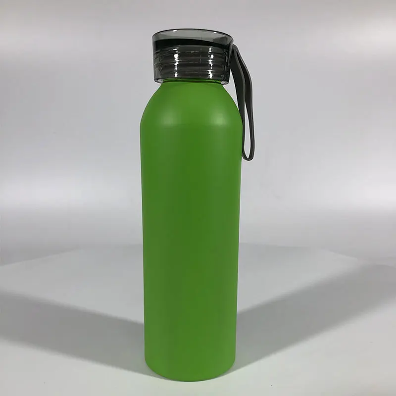 wholesale EHot Sale New Product Wholesale Custom Metal 650ml Aluminium Outdoor Sport Drinking Flask single Water Bottle