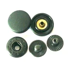 Spring Snap Fastener 15mm Plastic Spring Snap Button Press Fastener For Clothes