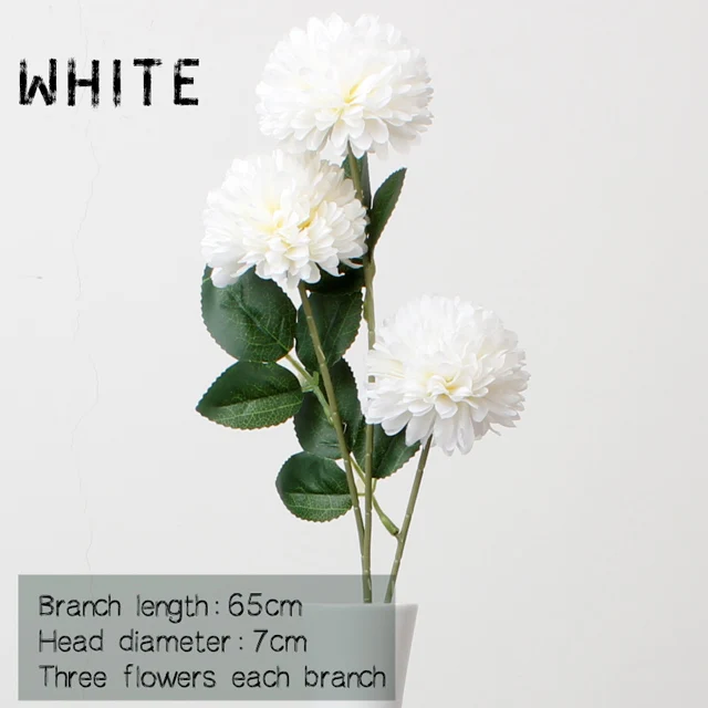 Artificial Flower for Home Decor Wedding Scene Props Dried Flowers Flower Branches Bouquet