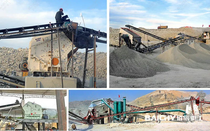 Low Price Quarry Aggregate Limestone Granite Basalt Quartz Concrete Dolomite Gravel Rock Stone Crushing Machine Impact Crusher