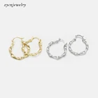 Earrings Hoop Earrings 2021 European And American Fashion Big Circle Earrings Women Gold Hoop Earrings