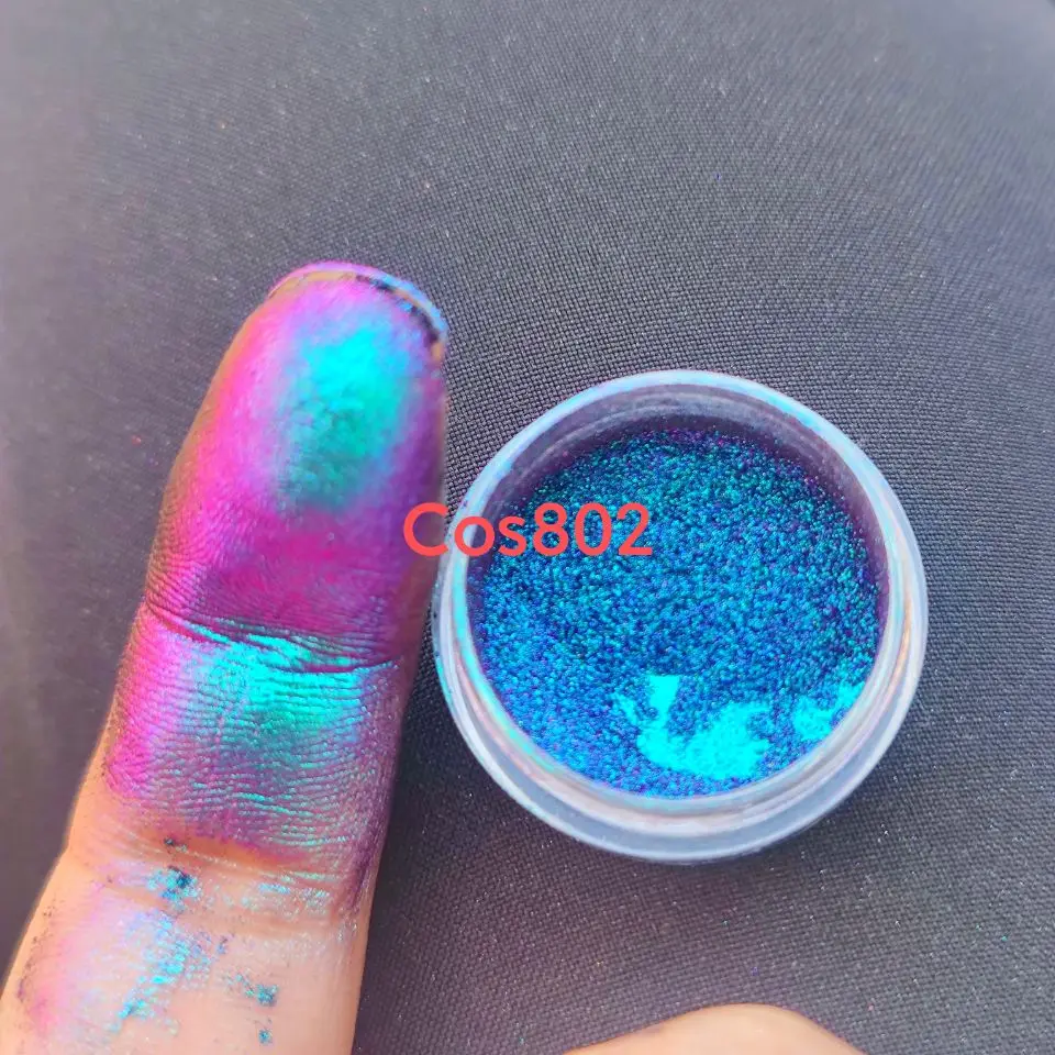 Bulk Metallic Multichrome Pigment For Eyeshadow Cosmetic Chameleon