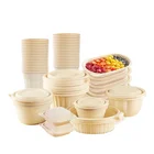 Lunch Box Competitive Price Biodegradable Degradable Corn Starch Meal Tray Lunch Box