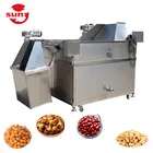 Industrial Use Multi Functional Totally Stainless Steel Batch Model Peanut Frying Machine