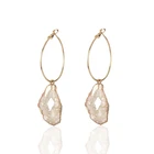 Earing Zircon Earrings Widely Used Superior Quality Popular Product Women Earing 2021 18K Gold-plated Zircon Earrings