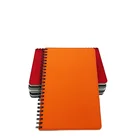 Spiral Color A5 / A6 / B5 Creative Spiral Notebook Students Use PP Color Face Notepad Diary