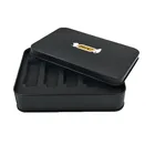 Tin Box Household Custom Logo Manufacturer Of Tin Boxes Rectangle Black Tin Box