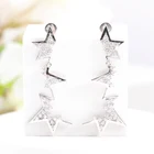 Earrings Earrings 2021 Best Sale Anniversary Gift Sterling Silver Jewelry Irregular Earrings