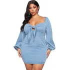 Jeans Women Women Latest Elegant Clothes Long Sleeve Jeans Dresses Women Mini Denim Dress