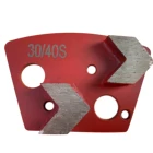 Competitive Competitive Price Custom 3" Innovatech Holder Metal Diamond Granite Hand Abrasive Polishing Pads