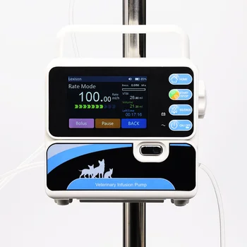 PRIP-H1000T High Quality Touch Screen Veterinary use Infusion Pump with Fluid Warmer function
