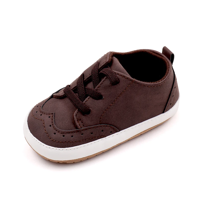 Ifants Elastic Solid Color Casual TPR Soft Rubber Soled Non-slip Baby Walking Toddler Shoes manufacture