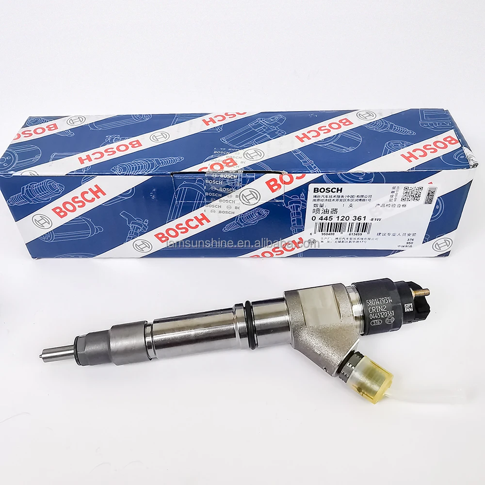 Original diesel fuel injector 0445120361 for 5801479314 0445120186