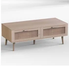 Coffee Table Cheap Natural Rattan Wood Coffee Table For Living Room