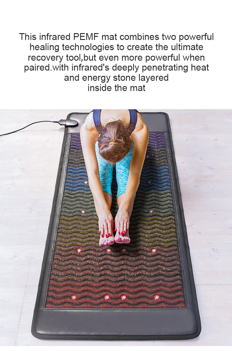 Infrared PEMF Crystal Photon Mat