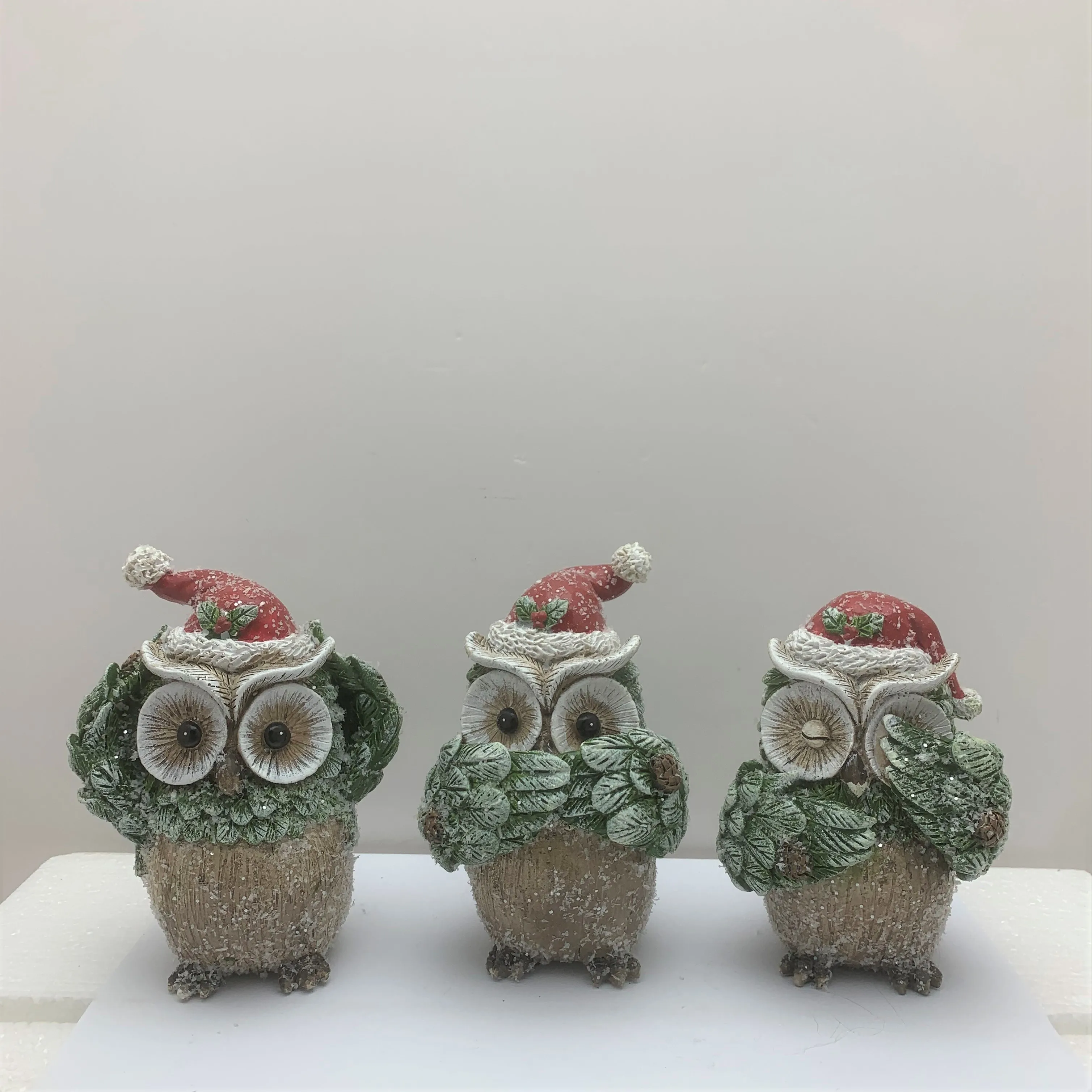 2021 christmas ornaments christmas bird figurine