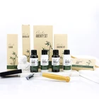 Set Customized Hotel Toiletries Set Luxury OEM 5 Star Disposable Biodegradable Eco Friendly Bamboo Guest Toiletries Kit Accessories Set For Bathroom Hotel Amenities