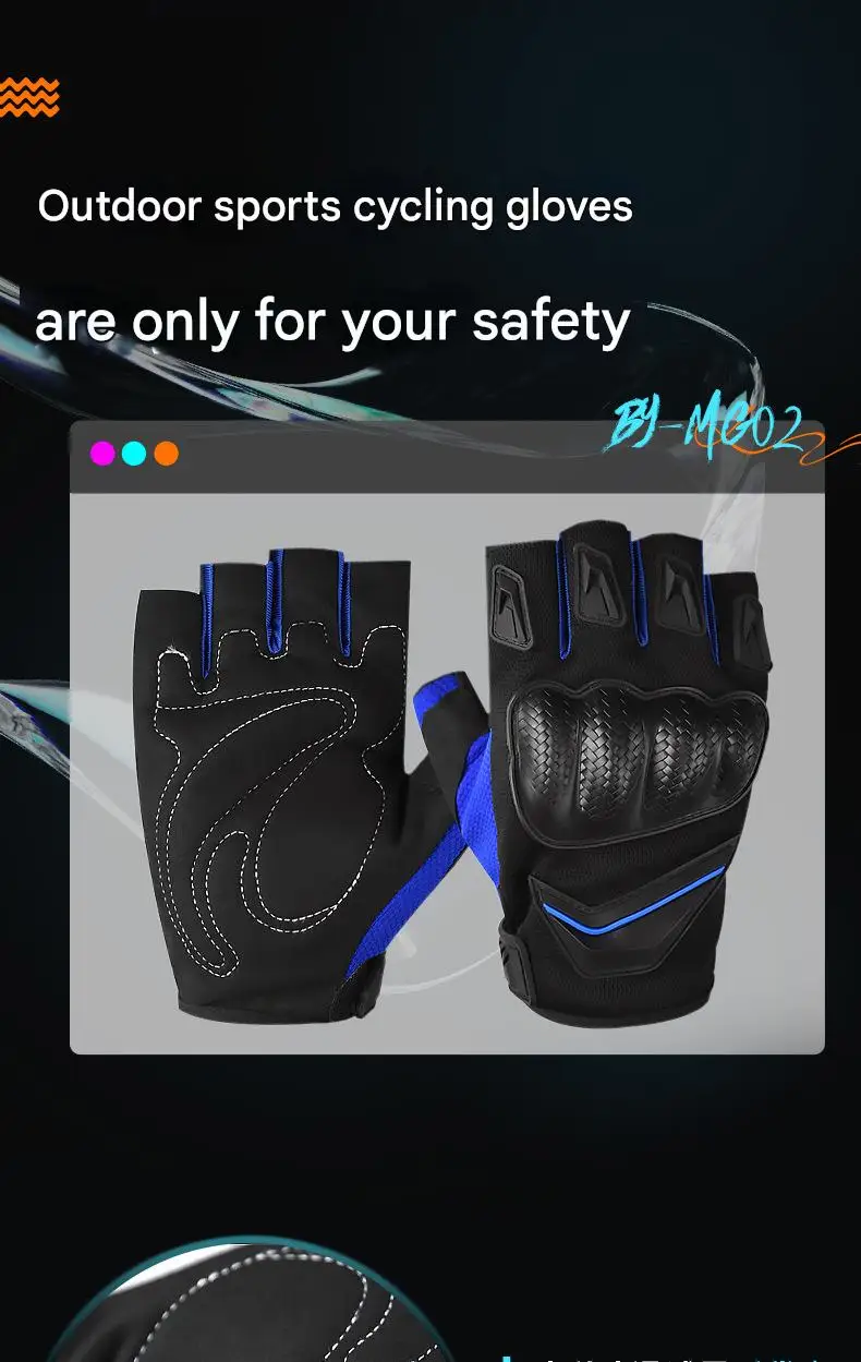 Unisex Sports Gloves for Cycling Weight Lifting & Travel-Lightweight Breathable Non-Slip Design Touchscreen Needle Detection