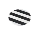 Black Jewelry Display Tray Multifunctional Natural Black And White Mosaic Marble Jewelry Display Tray