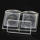Religious Gifts MH-P036 Crystal Religious Gift Glass Islamic Muslim Gift Wedding Gifts