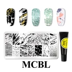 2021 Factory Price Low MOQ Custom Design Nail Art Stamping Plate