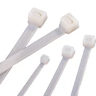 Hot Selling Nylon 66 Cable Ties China White Color Cable Tie Cheap