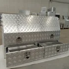 Tool Box With Box Heavy Duty Aluminum Tool Box Truck Tool Box Aluminum With 2 Drawers
