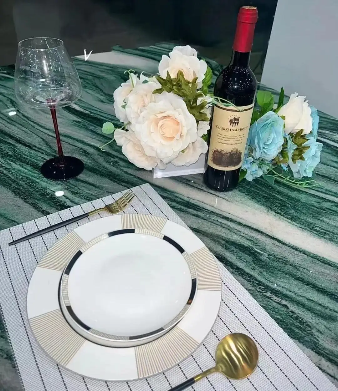 product modern luxury high quality natural green granite kitchen and bathroom countertop for indoor hotel villa wall floor stairs-6