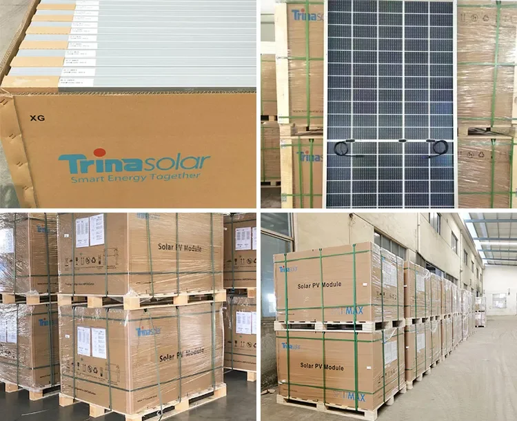 Dual Glass Trina Monocrystalline Bifacial Module 620w 630w 635w 640w