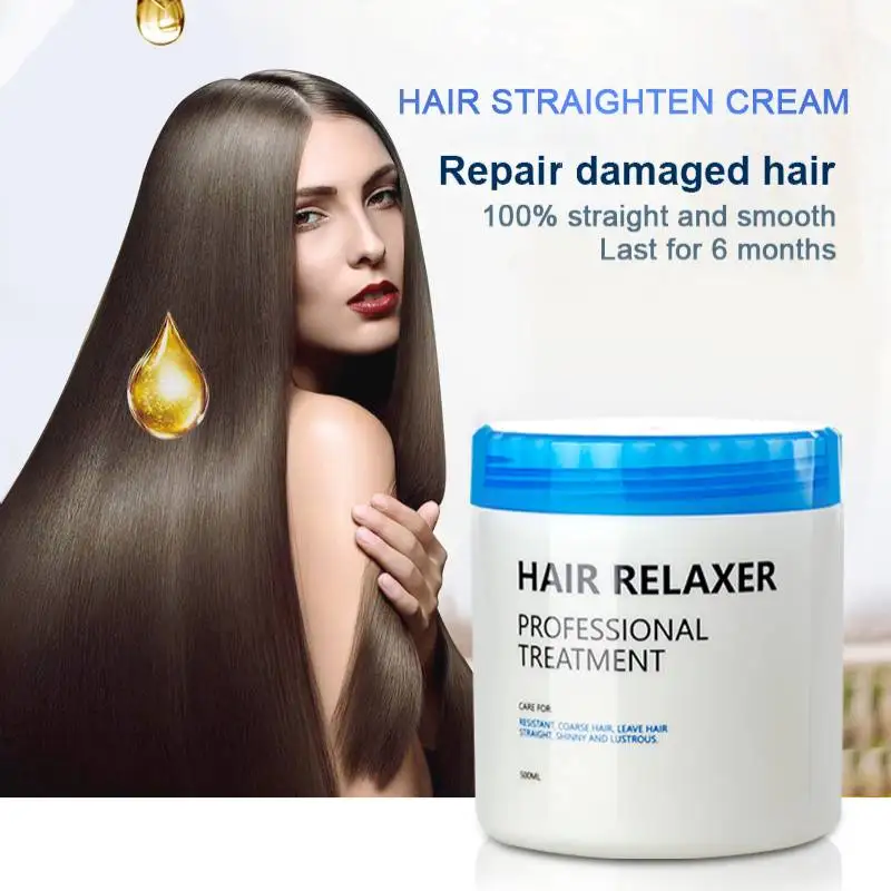 Private Label Hair Styling Relaxer Treatment Anti Frizz Hair Straightening  Cream For Healthy Hair - Buy Hair Relaxer Straightening Cream,Hair Relaxer  Styling Perm Lotion Anti-frizz Hair Straightening Cream,Hair Relaxer  Straightening Cream For