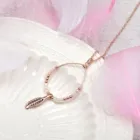 Silver Necklace Feathers Antique Gold Silver Charm Necklace Boho Dream Catcher Necklace With Feathers