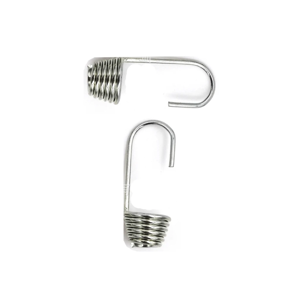 Hook spring galvanized nickel-plated stainless steel webbing strap spring hook