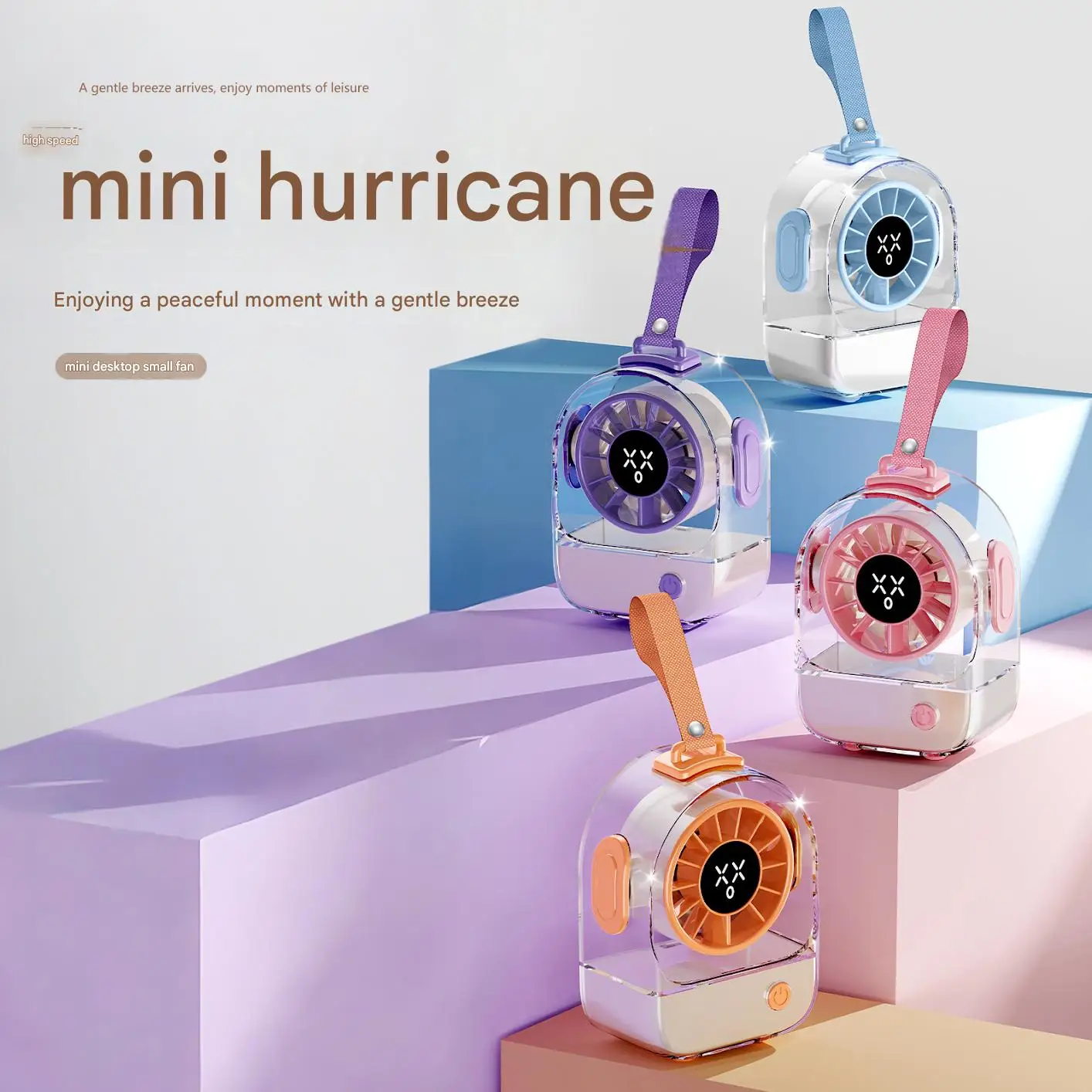Desktop Electric Fan, USB, Portable - detail 2
