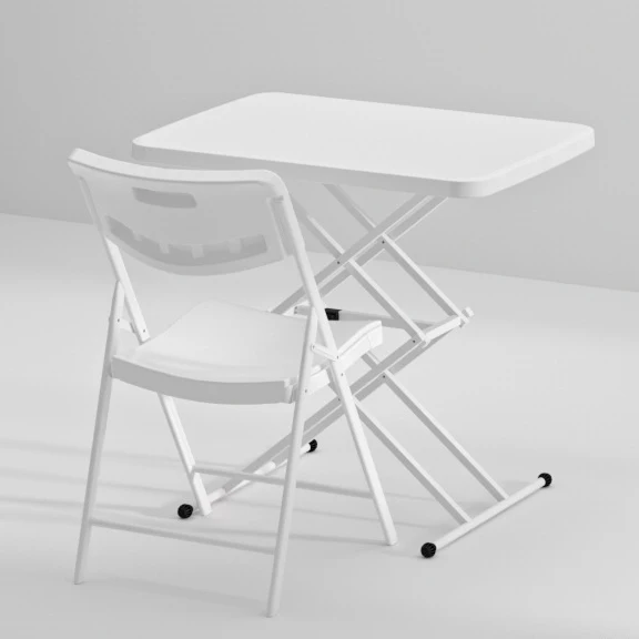 folding tea table plastic