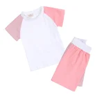 Summer Set Children New Design Baby Clothes Soft Cotton Teens Summer Set Short Sleeve Kids Children Outfits