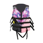 Vest New Design Swim Vest Digital Printing Frontzip Neoprene Kids Life Jacket