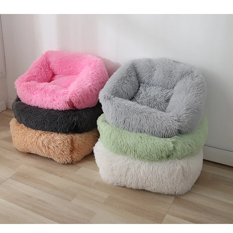 product wholesale dog beds plush warm soft washable pet beds for dogs-54