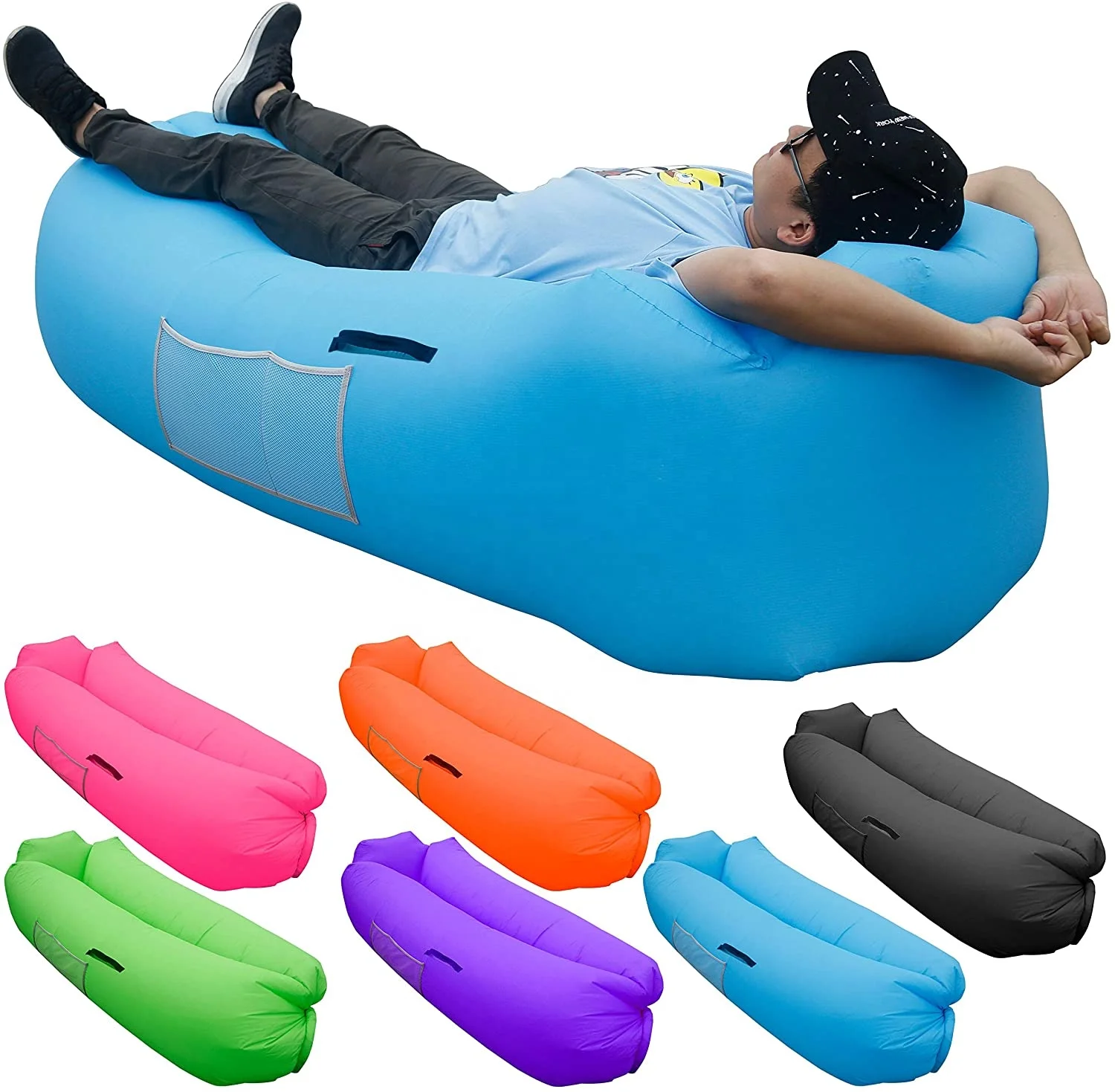 inflatable portable lounger