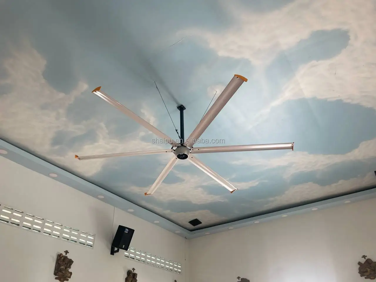 Direct Drive Motor, 15ft, 220V, HVLS, Ceiling - detail 18
