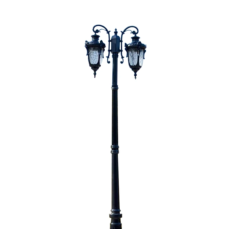 cast iron street light pole