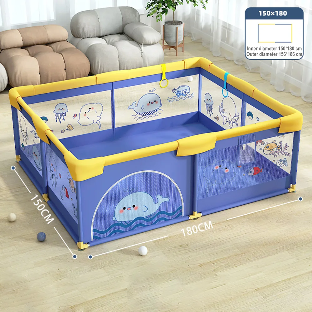 Corral de juegos para beb Multifunctional Large New Design Safety Foldable Baby Kids' Playpens For Baby Fence