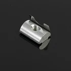 Nut Nuts European Standard Aluminum Profile Carbon Steel Zinc-plated Roll-in T Nut With Spring Leaf Slot Nut