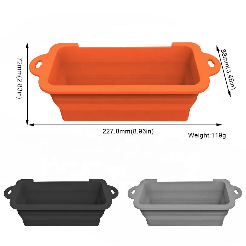 Bpa Free Silicone Foldable Drip Pan Tary Liners Easy To Clean Grill Grease Cup Liners For Bbq Griddle Accessories