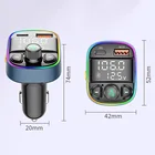 Fm PD20W Type C QC3.0 Fast Charging FM Transmitter Car Charger Handsfree Car Kit