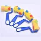 Pieces Artist Cheap 4 Pieces Kids DIY Sponge Artist Brush Set With Plastic Handle